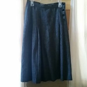 Vintage style plaid skirt